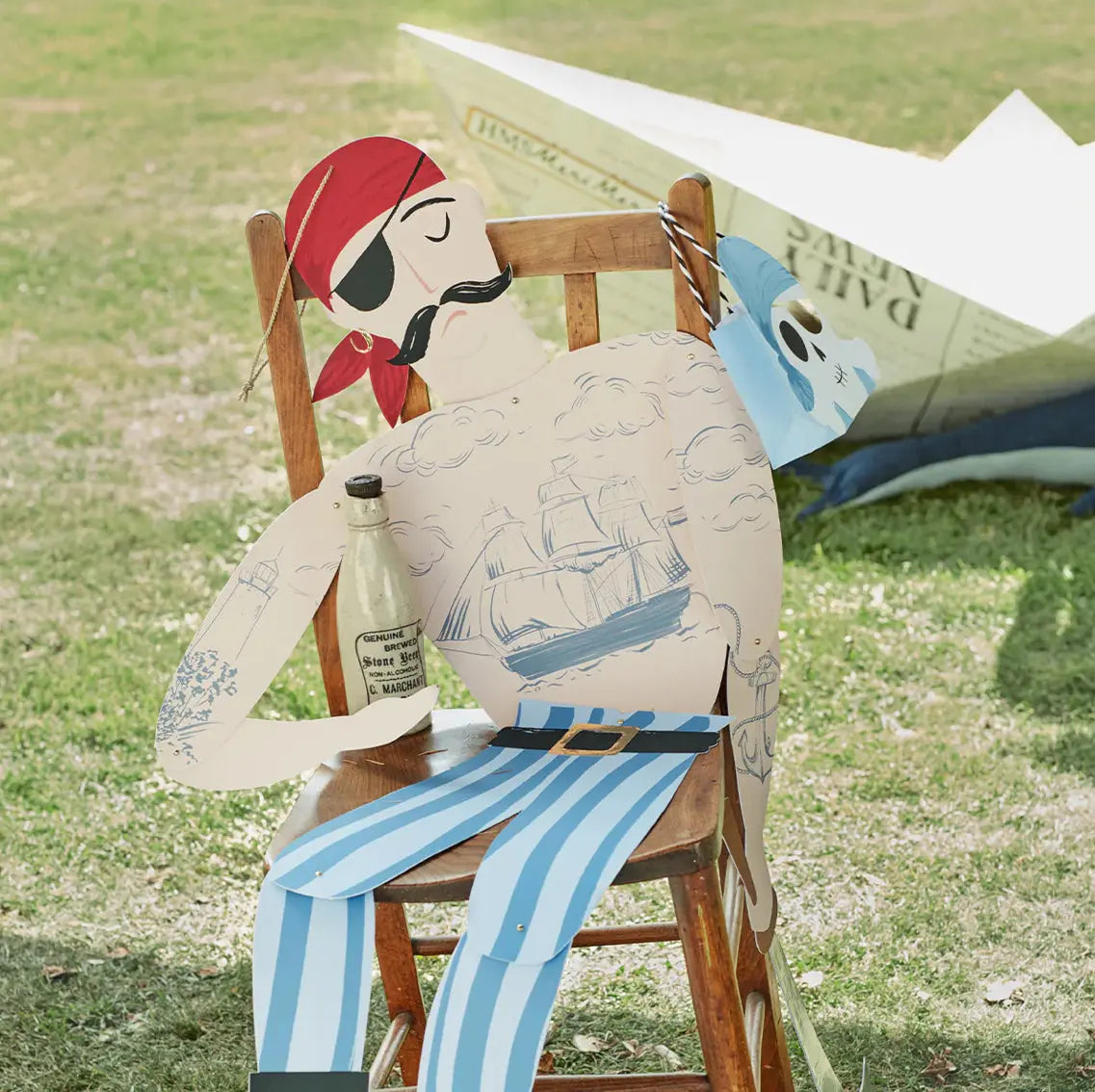 Giant Pirate Decorations (x 3) Meri Meri