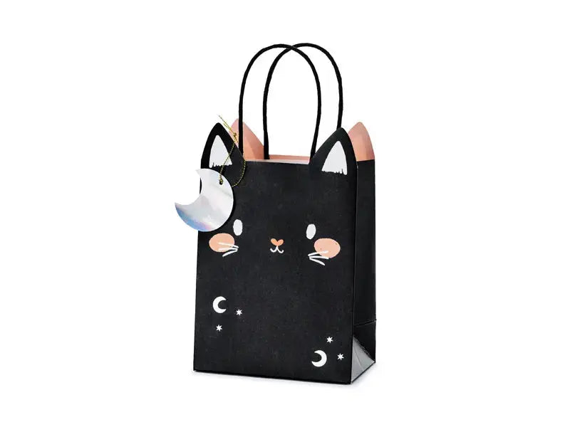 Gift Bags cat black Partydeco