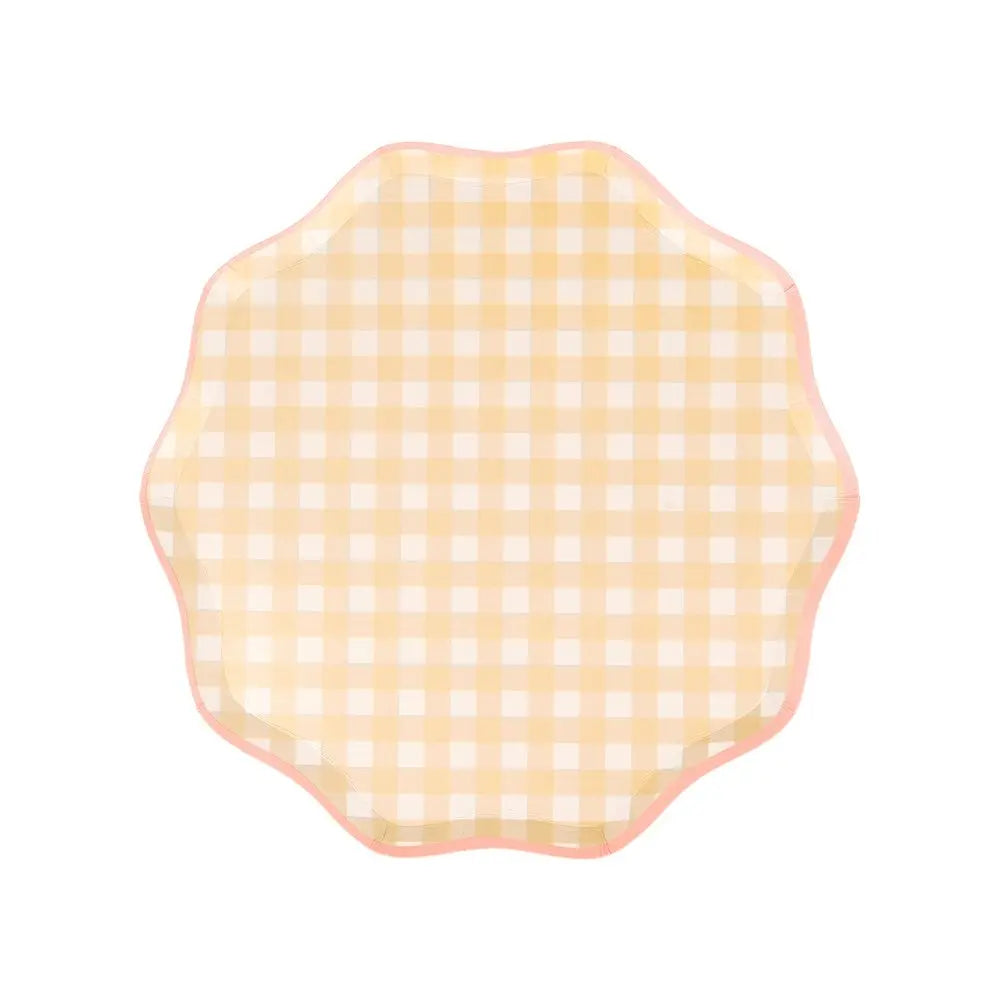 Gingham Side Plates Meri Meri