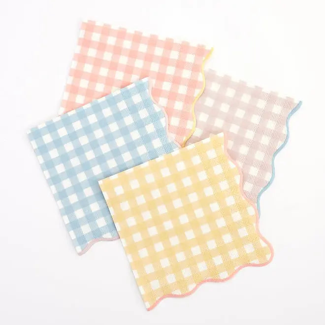 Gingham Small Napkins Meri Meri