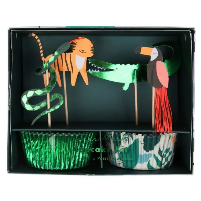 Go wild cupcake kit Meri Meri