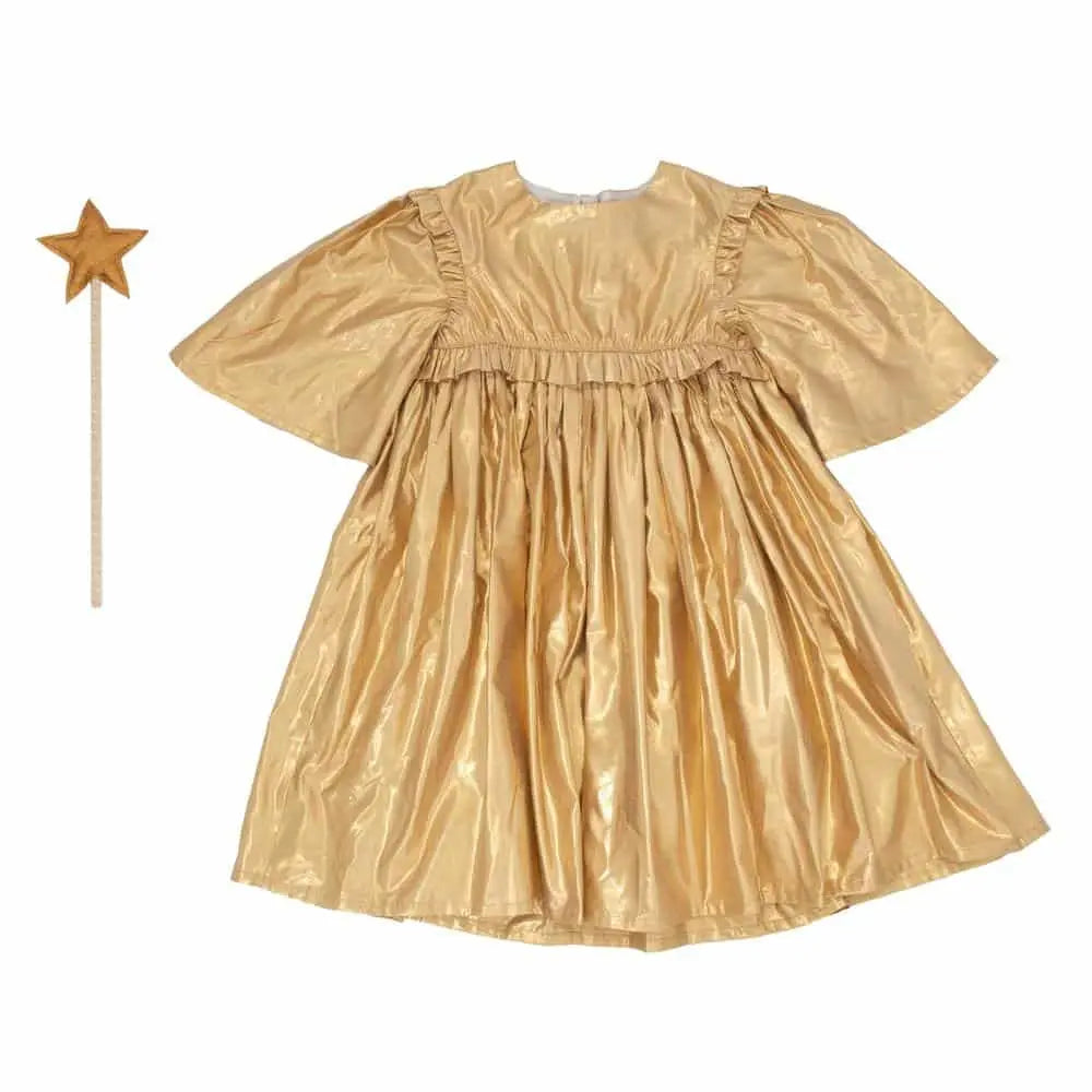 Gold Angel Dress 3-4 years Meri Meri