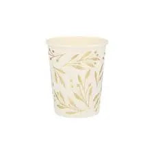 Gold Leaf Cups (x 8) Meri Meri
