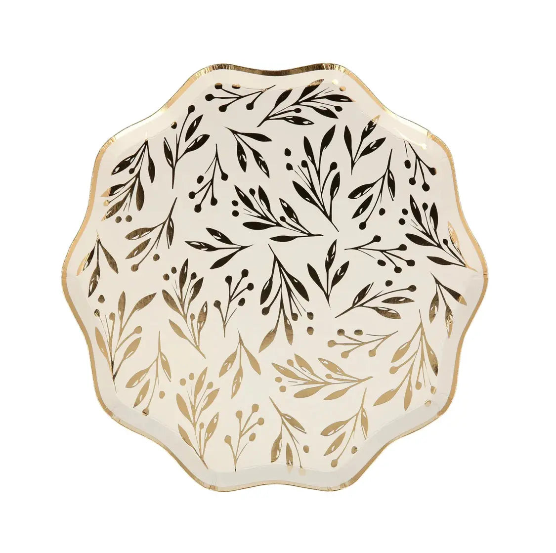 Gold Leaf Side Plates Meri Meri