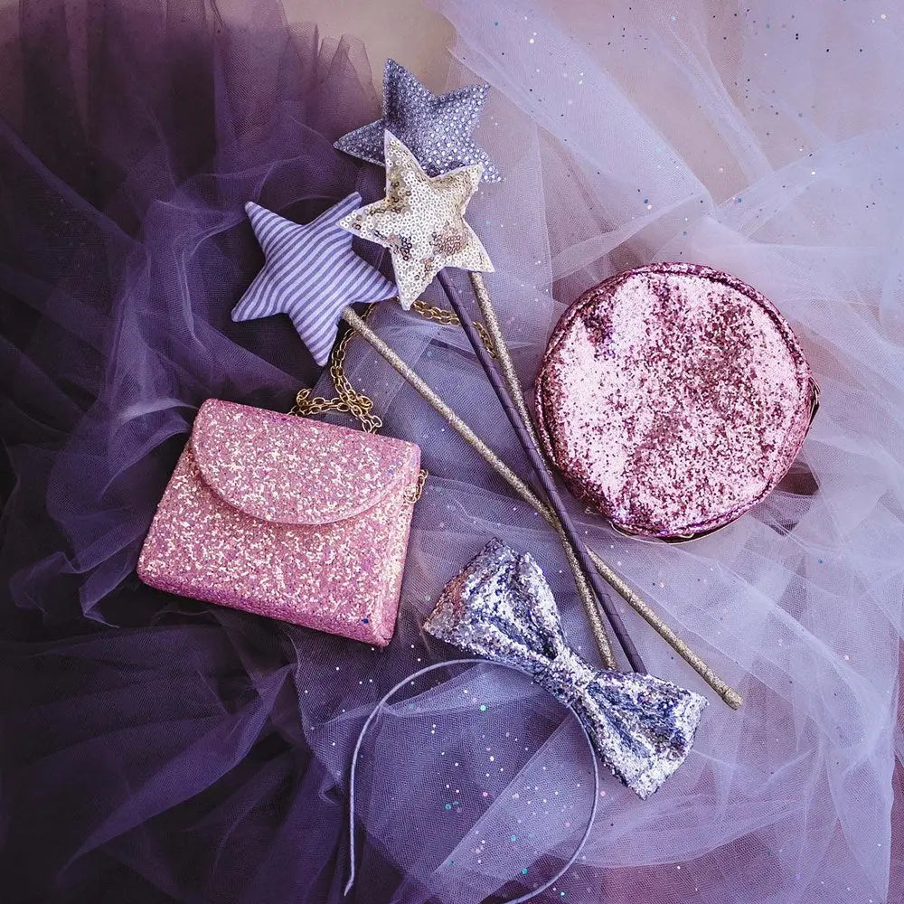 Gold Sparkly Wand Mimi & Lula