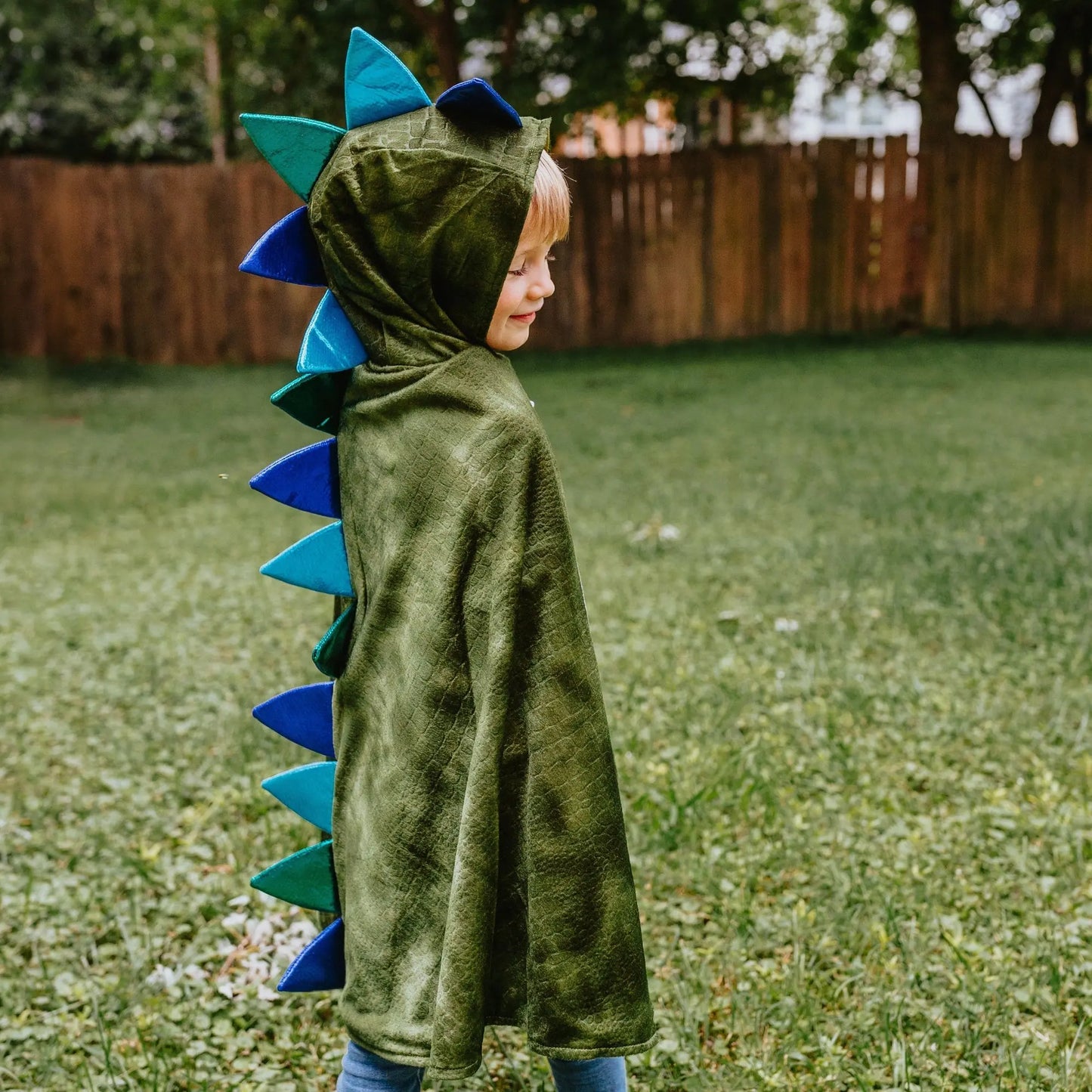Green Dragon Cape with Claws Great Pretenders