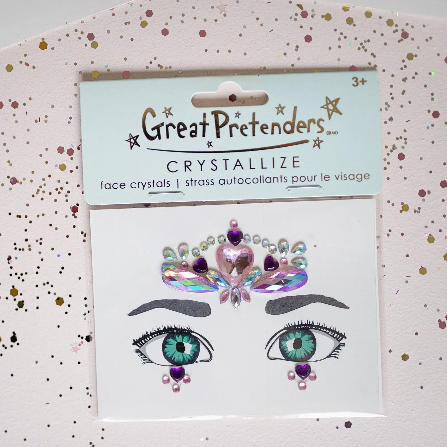 HEARTS FACE CRYSTALS Great Pretenders