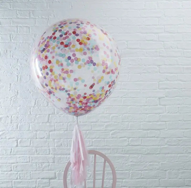 HUGE CONFETTI FILLED BALLOONS - PICK & MIX Ginger Ray