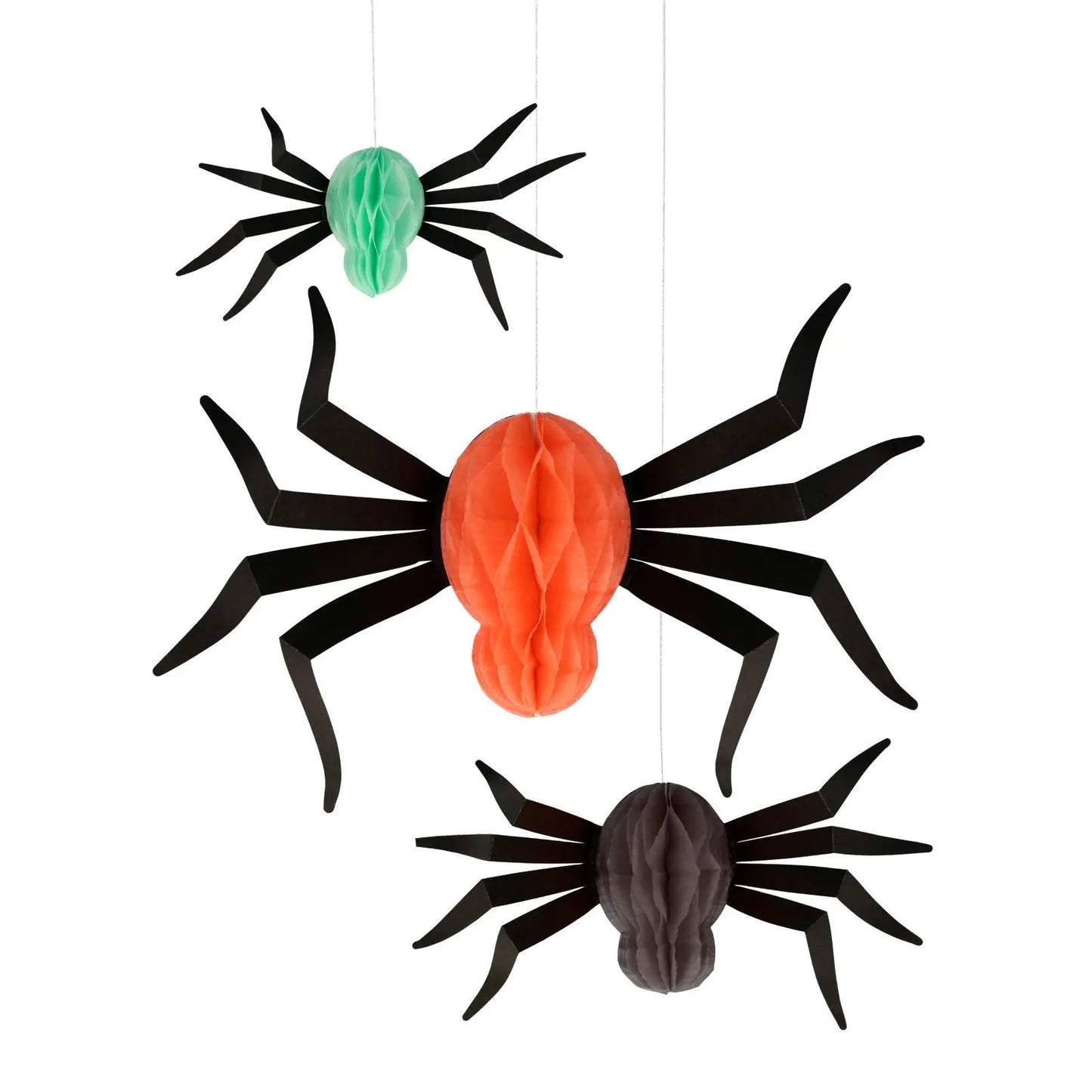 Hanging honeycomb spiders Meri Meri