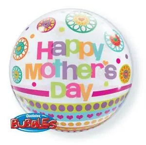 Happy Mothers Day Big Flowers 22" Foil