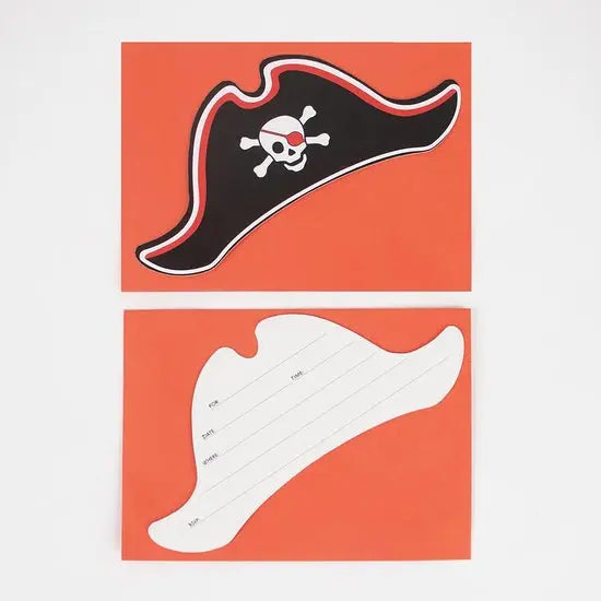 Invitation Card Pirate My Little Day