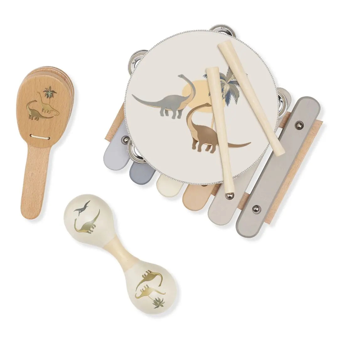 (KS1487) Music set - dino Konges Slojd