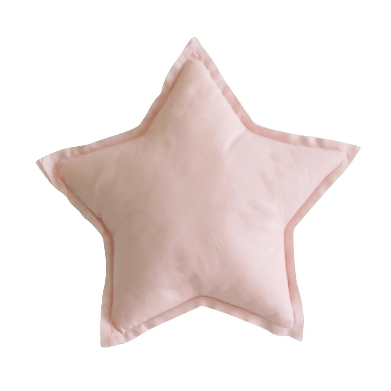 LINEN STAR PILLOW 40CM PINK alimrose