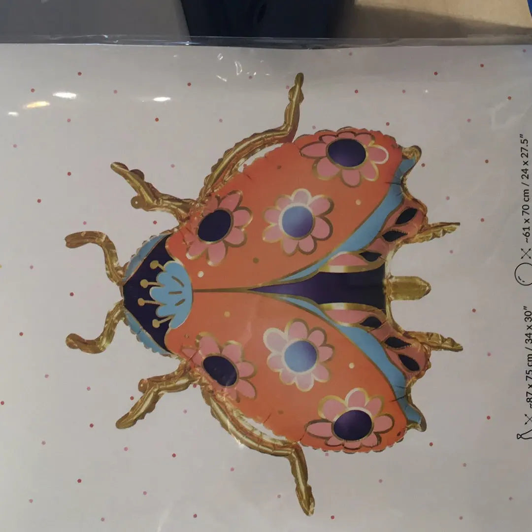 Ladybug foil balloon Meri Meri