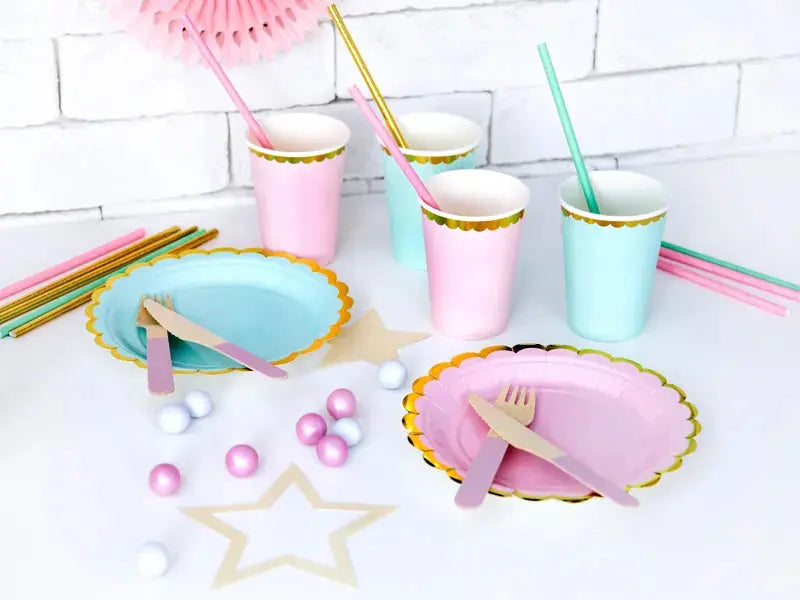 Light Pink Cups Partydeco