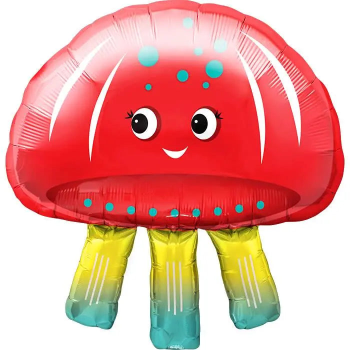 Little Jellyfish Foil Balloon Foil