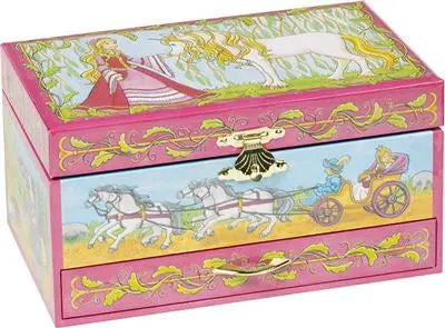 MUSICAL BOX HORSE WITH DRAWER Goki