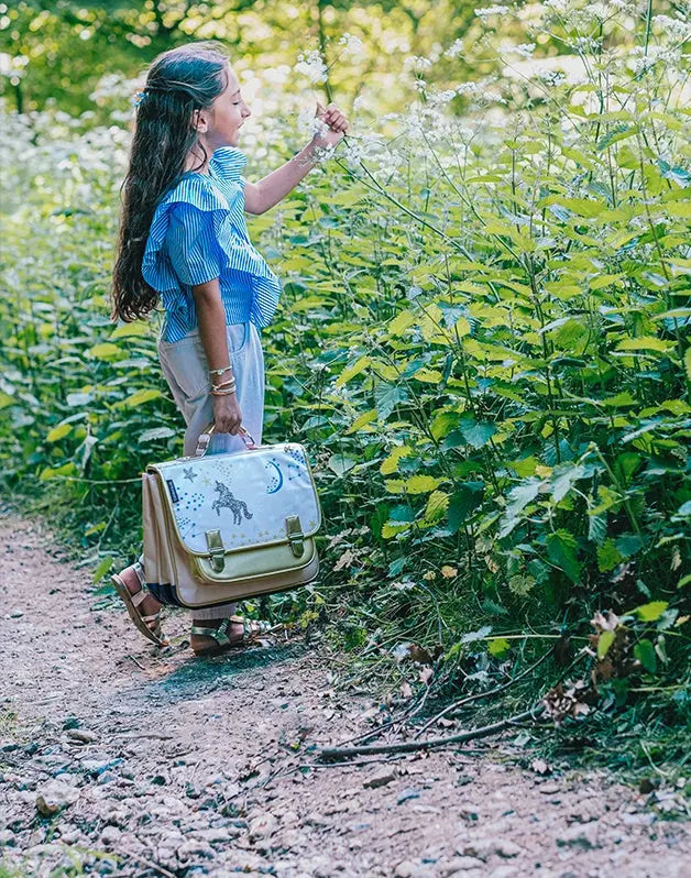 Medium Schoolbag Constellation Caramel and Cie