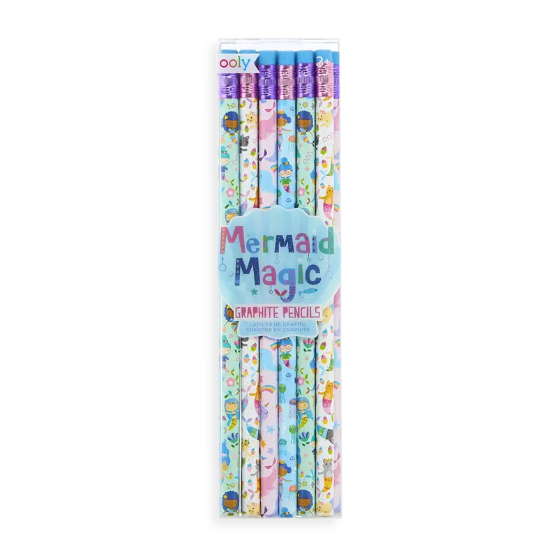 Mermaid magic graphite pencils - set of 12 OOLY