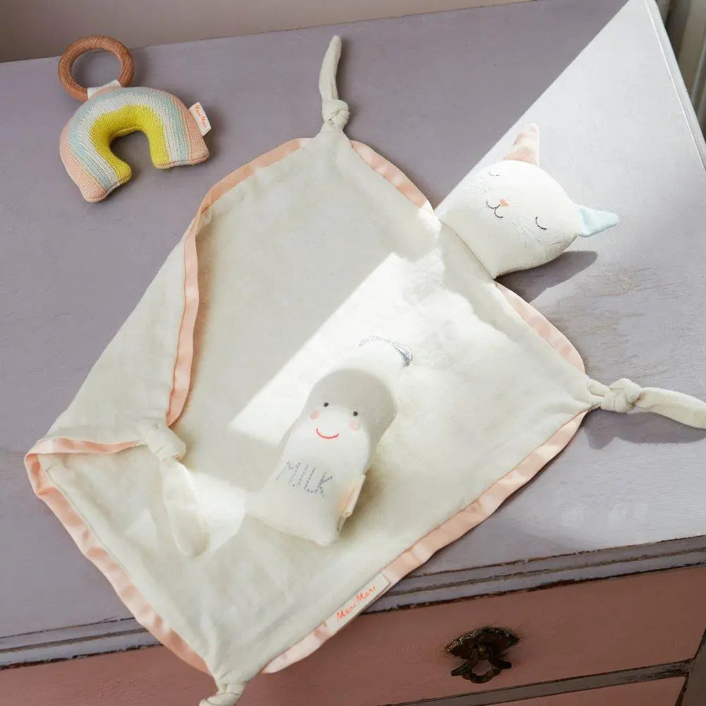 Milk Bottle Baby Rattle Meri Meri