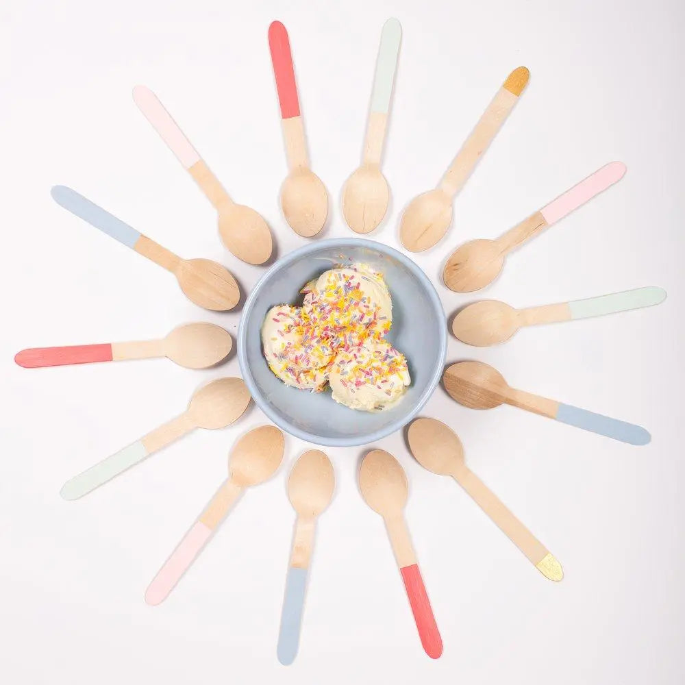 Mint Wooden Cutlery Set Meri Meri