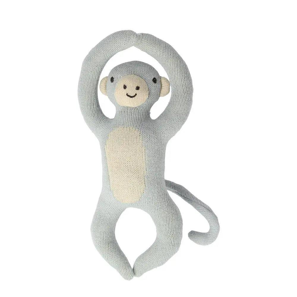 Monkey Baby Rattle Meri Meri