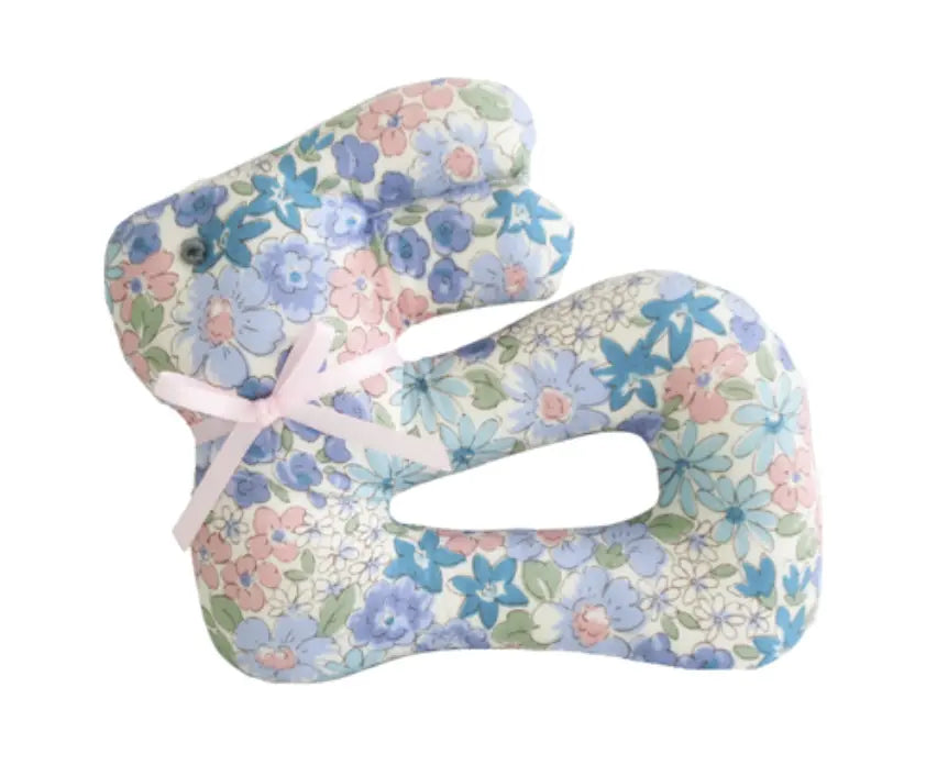 My First Bunny Rattle - Liberty Blue alimrose