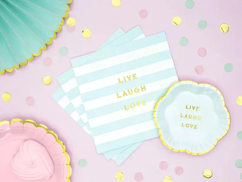 Napkins - Live Laugh Love Partydeco