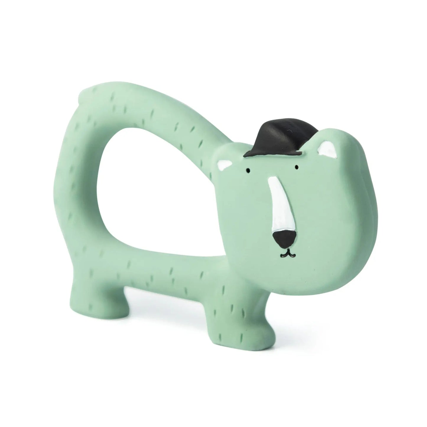 Natural rubber grasping toy - Mr. Polar Bear Trixie