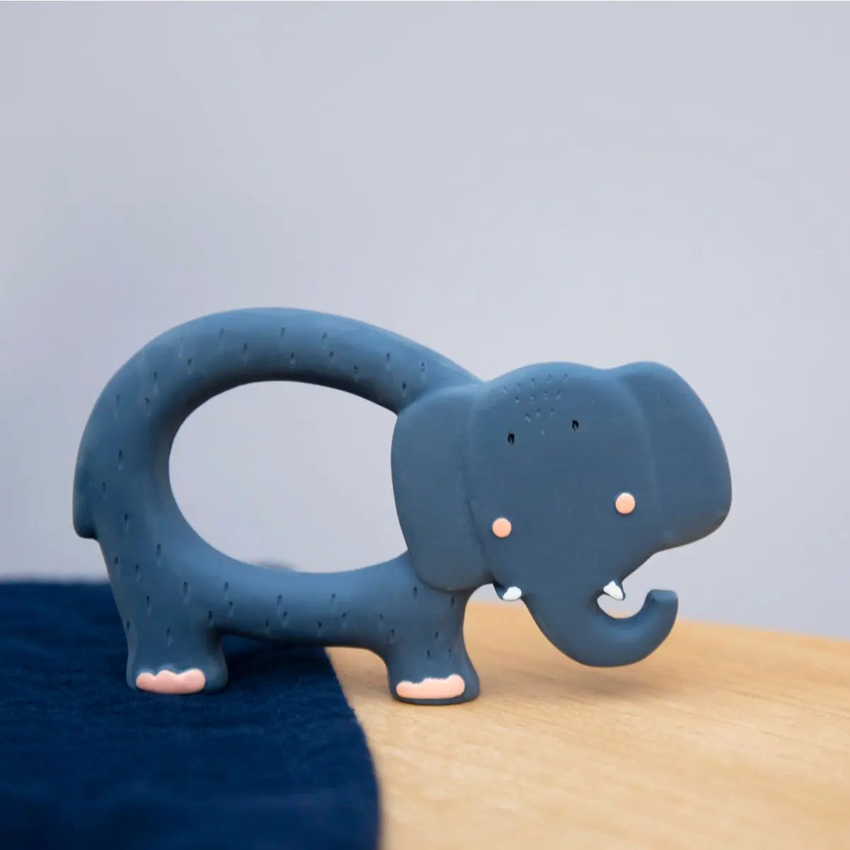 Natural rubber grasping toy - Mrs. Elephant Trixie