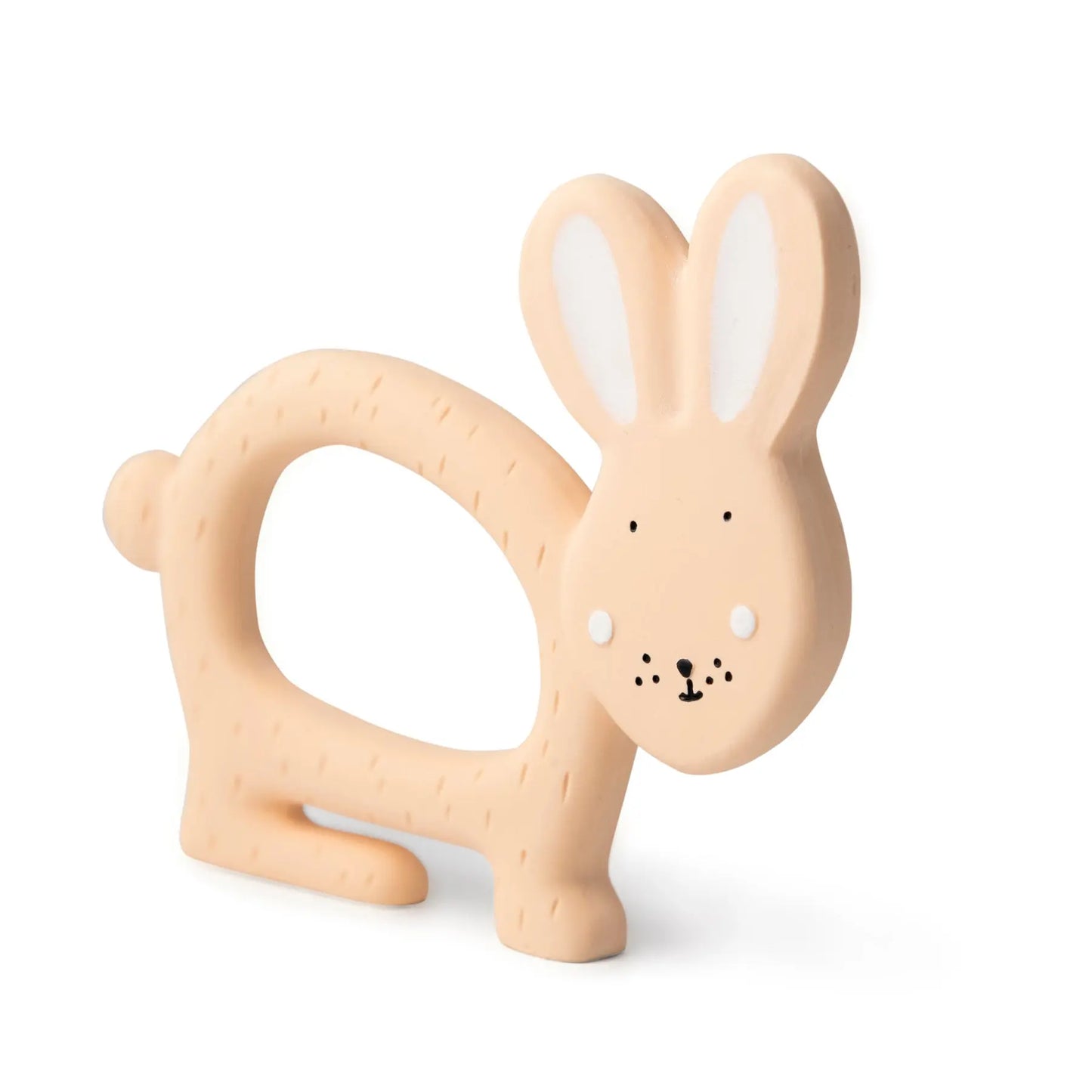 Natural rubber grasping toy - Mrs. Rabbit Trixie