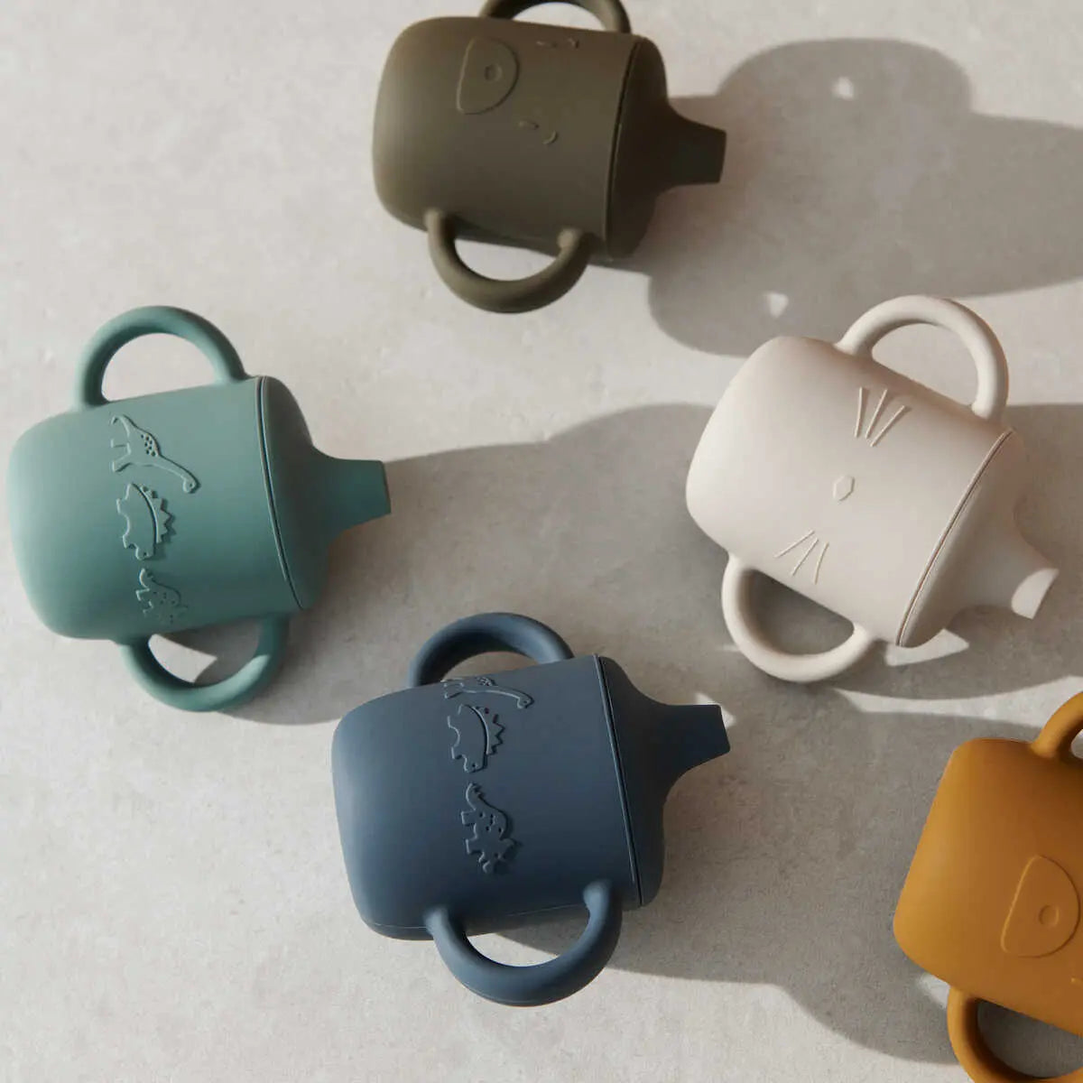 Neil Cup - Dino whale blue LieWood