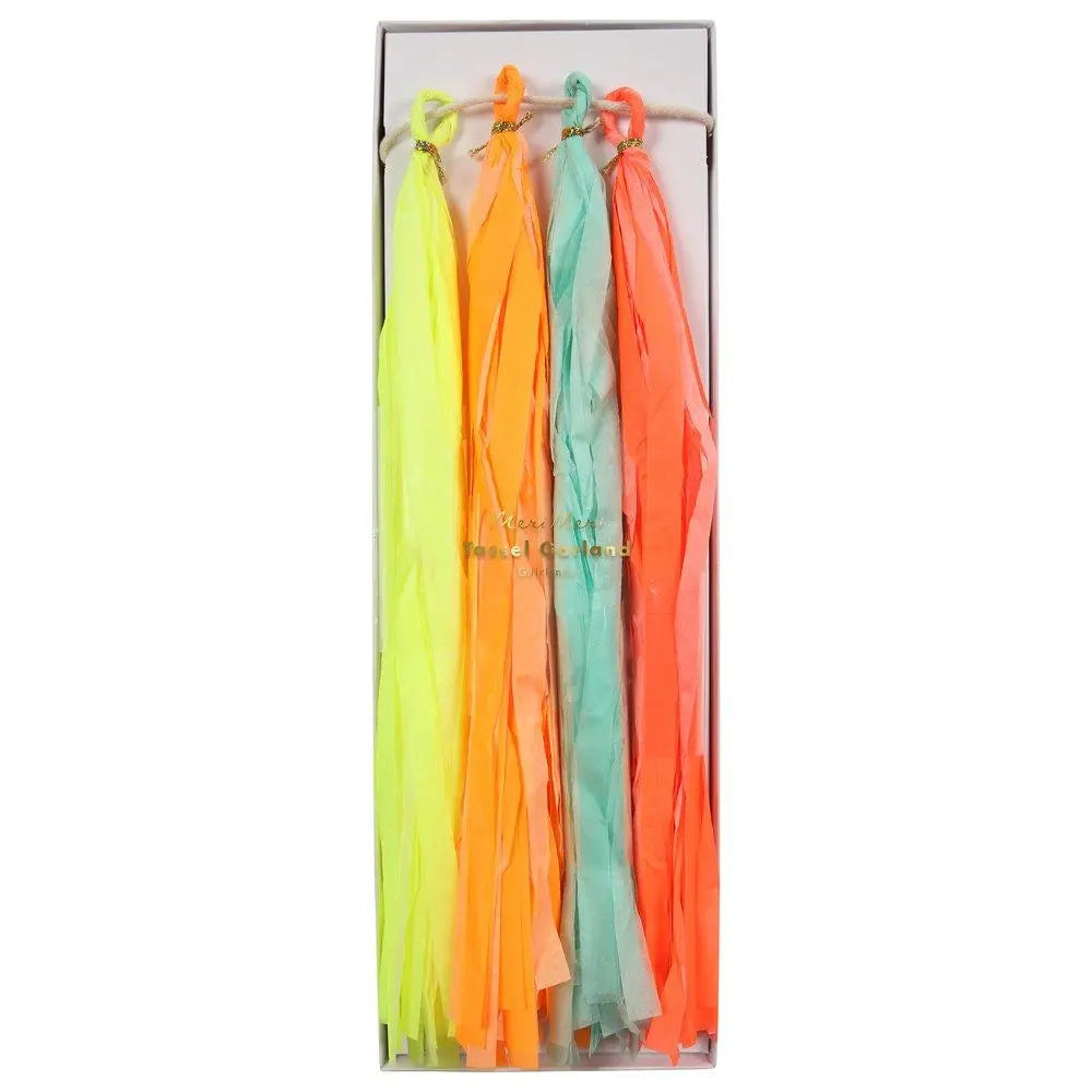Neon Tassel Garland Meri Meri