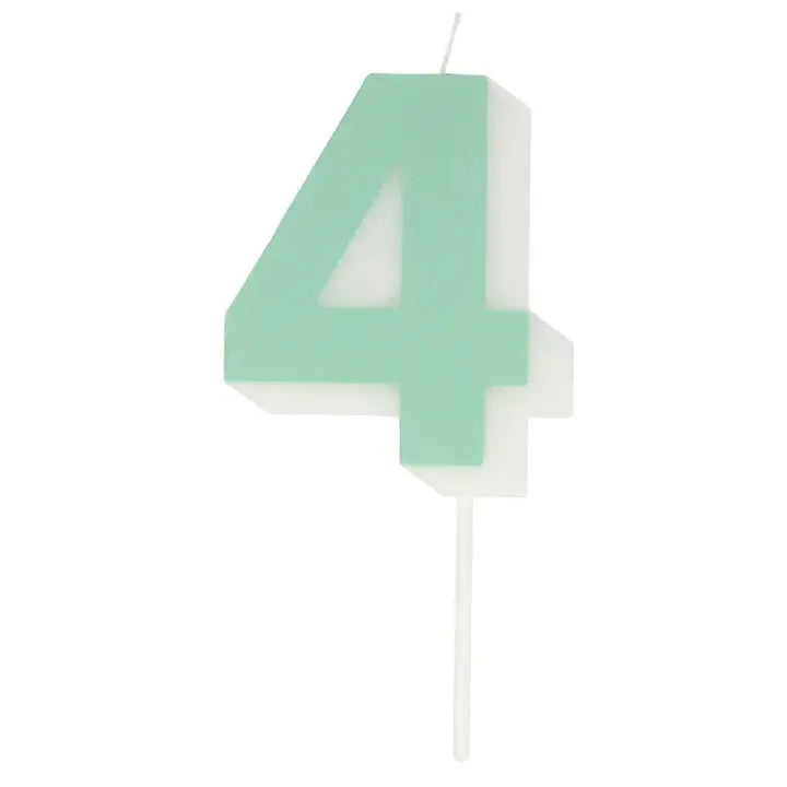 Number 4 Candle Meri Meri