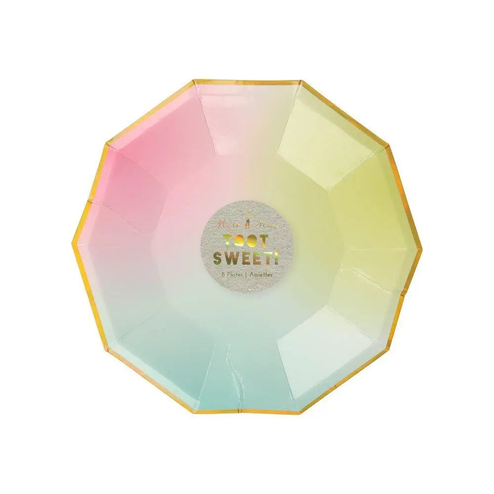 Ombre canape Plates Meri Meri