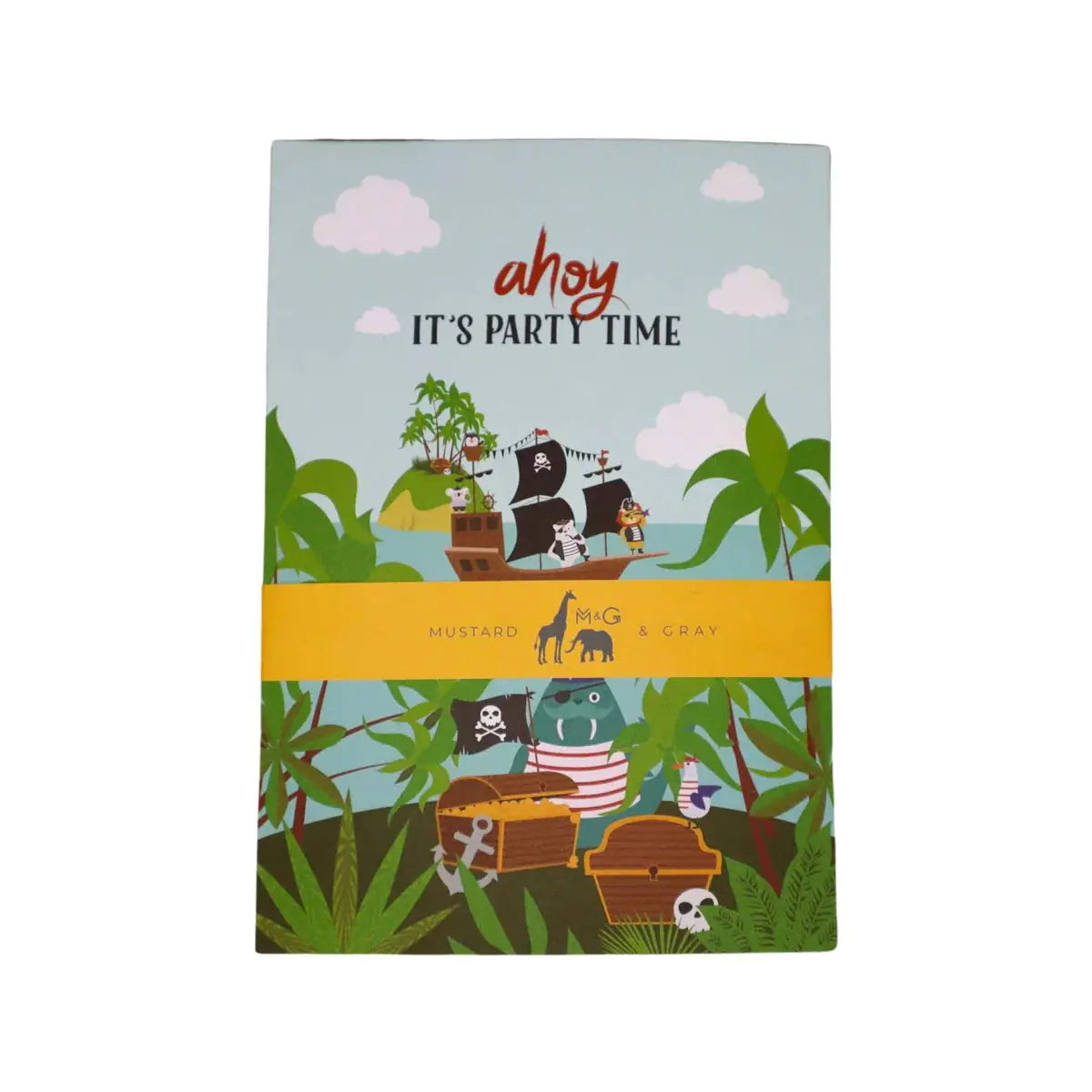 PIRATE PARTY INVITATIONS MustardandGray