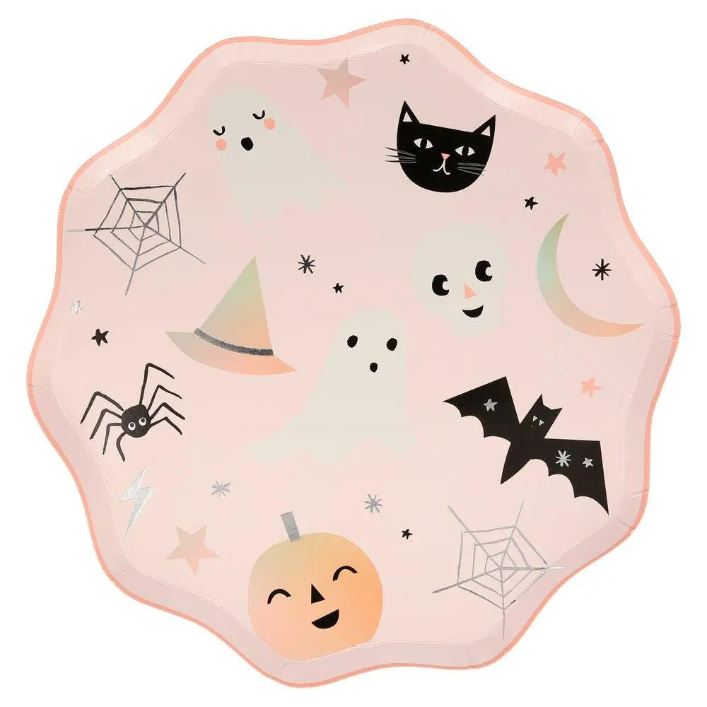 Pastel Halloween Dinner Plates (set of 8) Meri Meri
