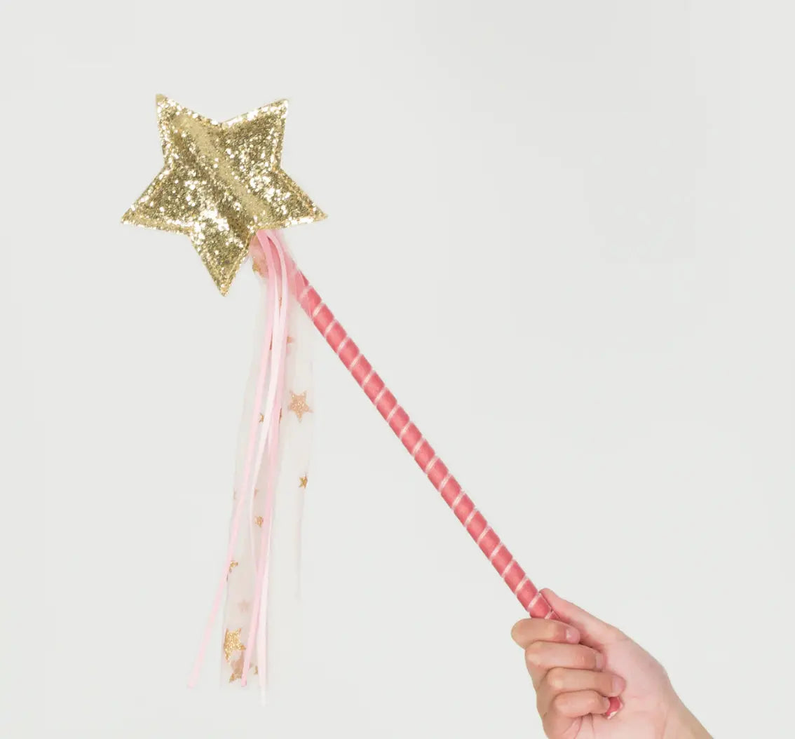 Pink Tulle Star Wand Meri Meri
