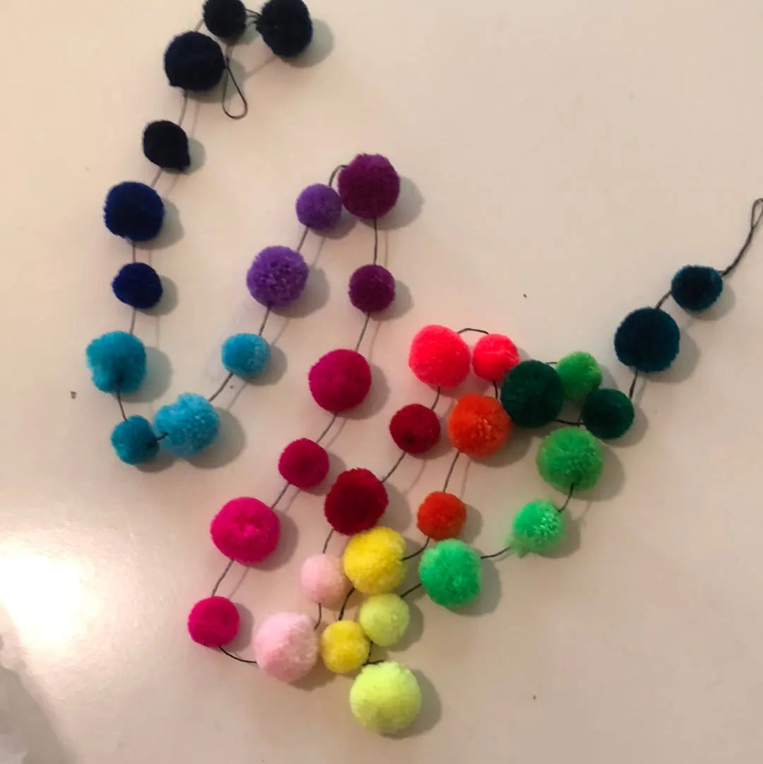 Pompom Garland The Party Ville
