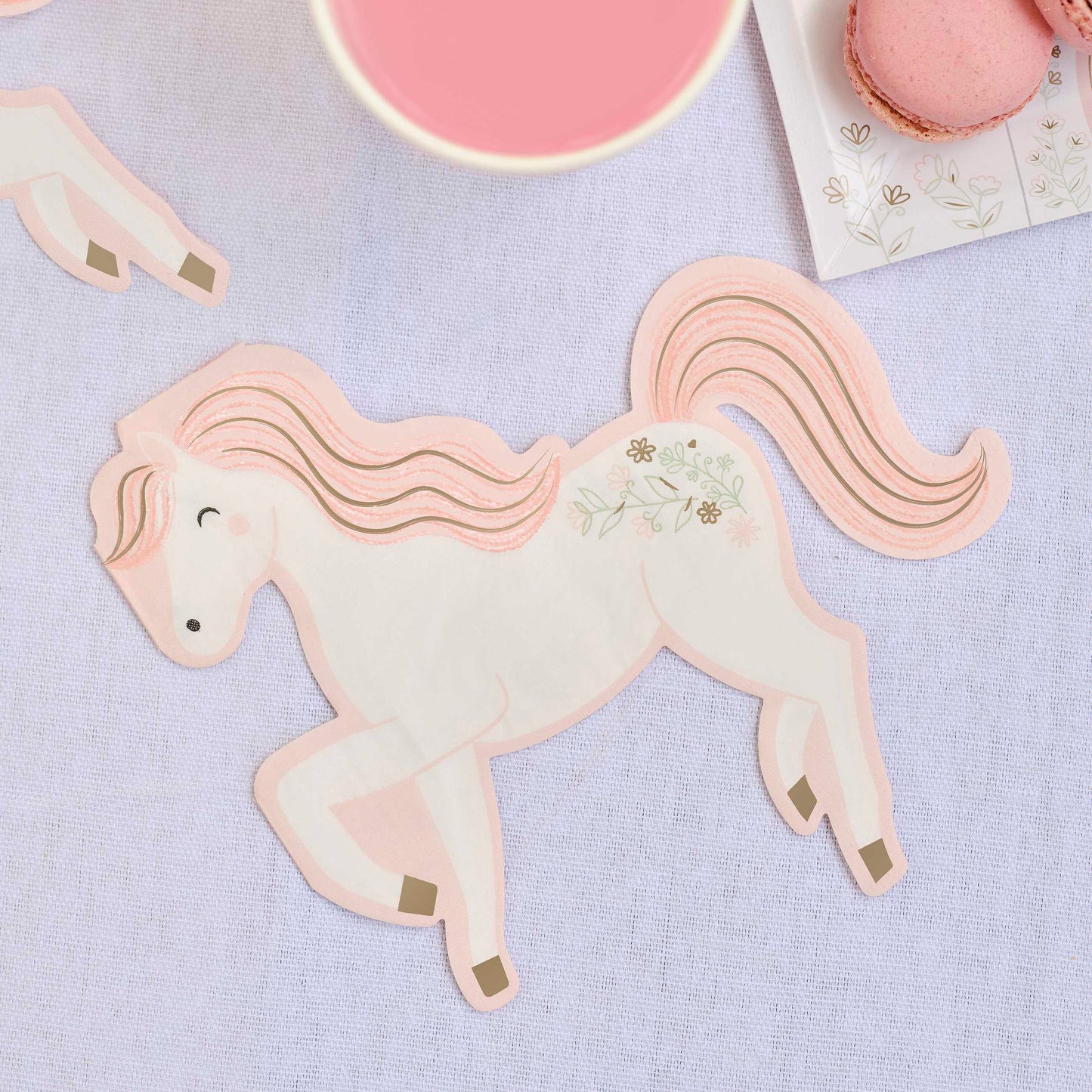 Princess horse Paper Party Napkins Ginger Ray