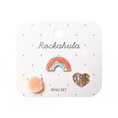 RAINBOW BRIGHT RING SET Rockahula