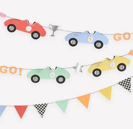 Race Cars Garland Meri Meri
