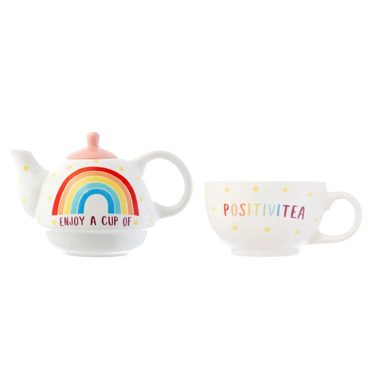 Rainbow Positivitea Tea For One SASS AND BELLE