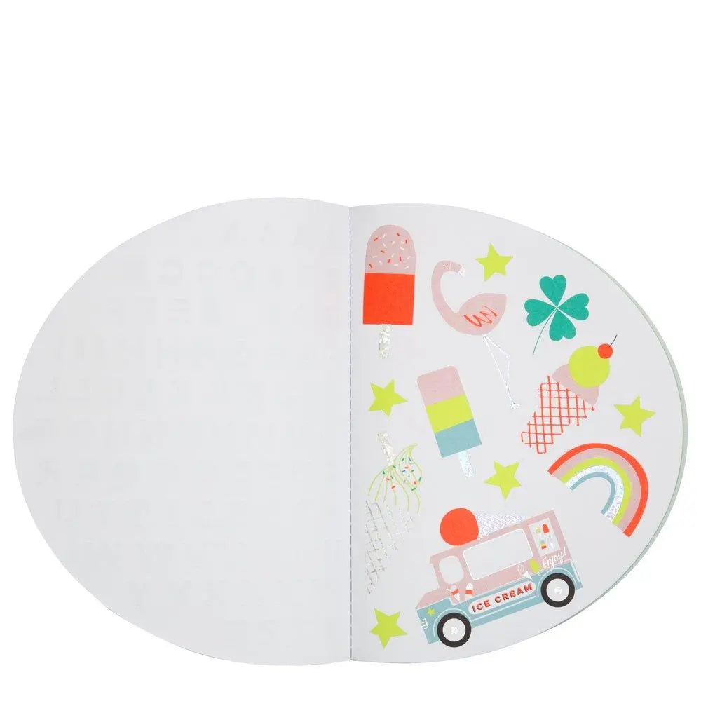 Rainbow Sticker & Sketchbook Meri Meri