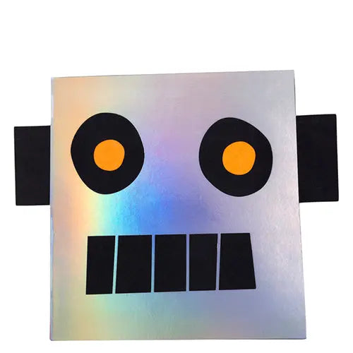 Robot sticker sketch book Meri Meri