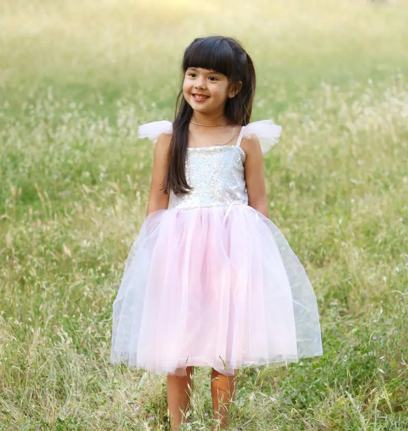 SILVER SEQUINS PRINCESS DRESS Great Pretenders