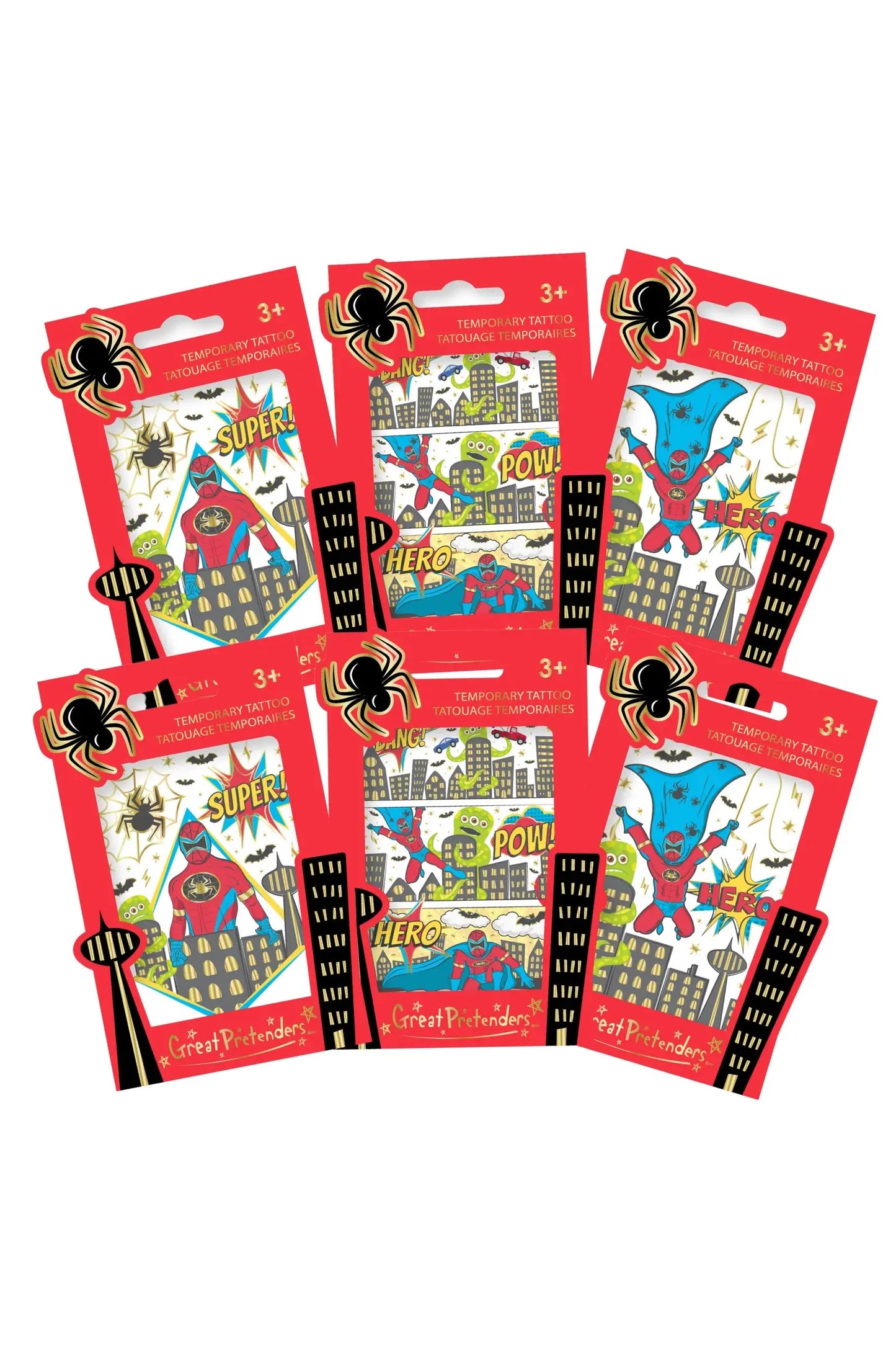 SUPERHERO TATTOO Great Pretenders