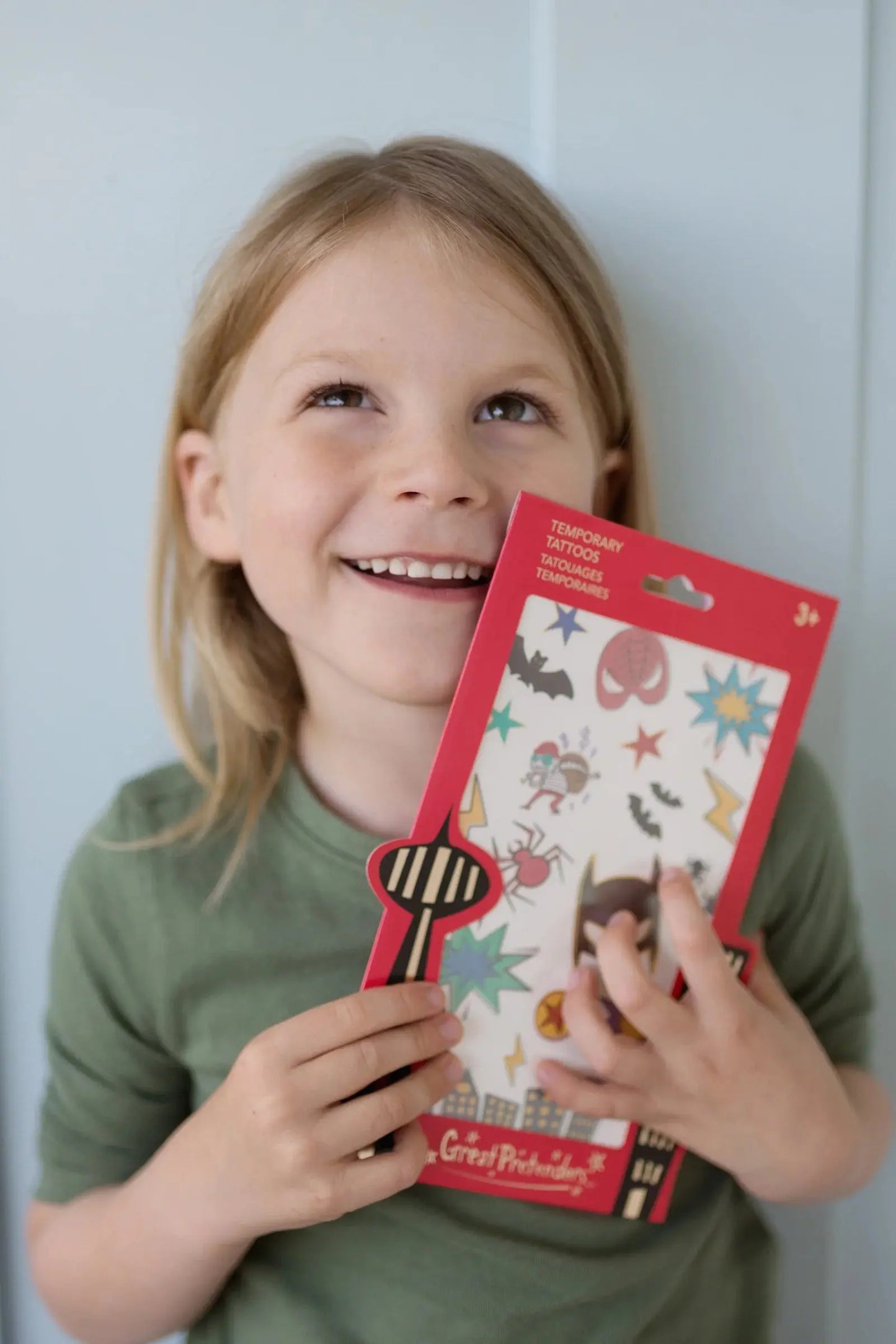 SUPERHERO TEMPORARY TATTOOS Great Pretenders