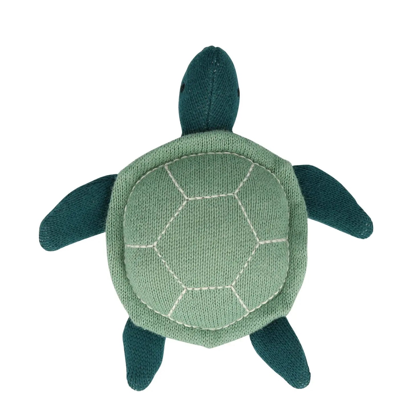 Sea turtle baby rattle Meri Meri