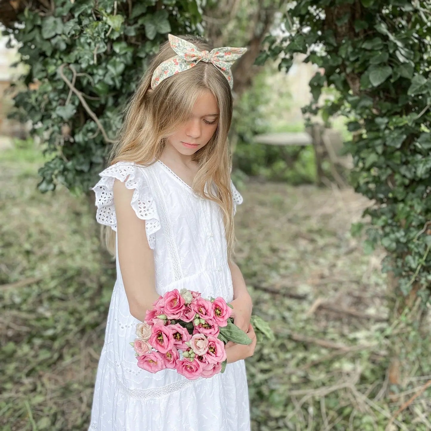 Secret Garden Tie Headband Rockahula